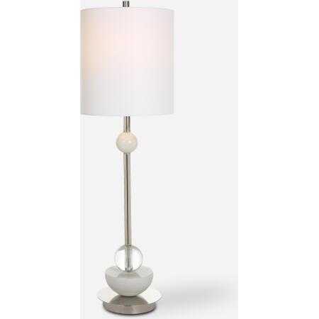 Exposition-Nickel Buffet Lamp