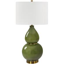 Gourd-Green Table Lamp