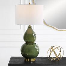 Gourd-Green Table Lamp