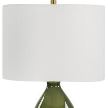 Gourd-Green Table Lamp