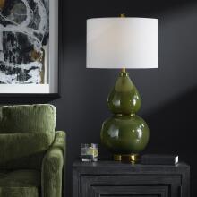 Gourd-Green Table Lamp