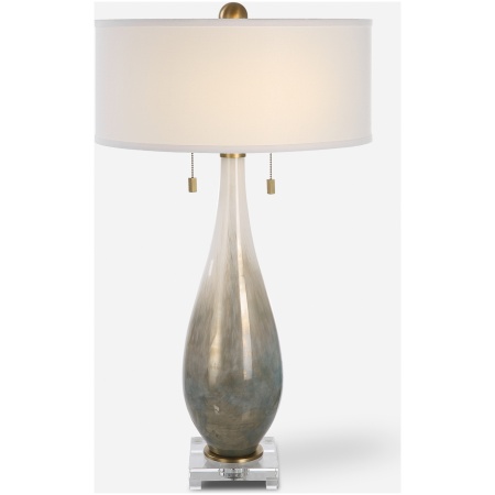 Cardoni-Bronze Glass Table Lamp