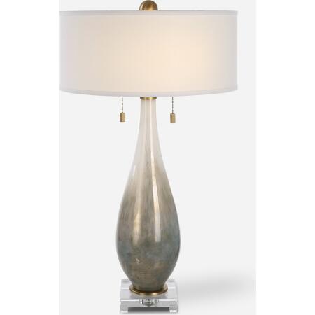 Cardoni-Bronze Glass Table Lamp