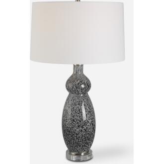 Velino-Curvy Glass Table Lamp