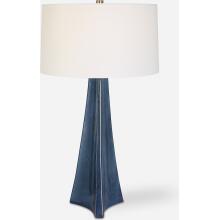 Teramo-Scalloped Ceramic Table Lamp