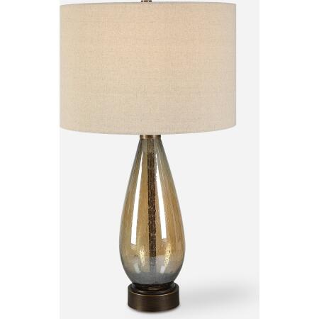 Baltic-Teardrop Glass Table Lamp