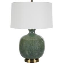 Nataly-Aged Green Table Lamp
