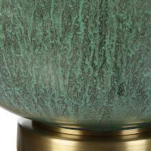 Nataly-Aged Green Table Lamp
