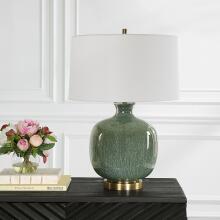 Nataly-Aged Green Table Lamp