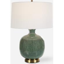 Nataly-Aged Green Table Lamp