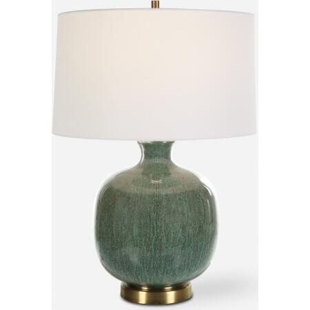 Nataly-Aged Green Table Lamp