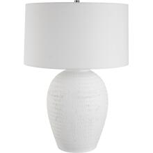 Reyna-Chalk White Table Lamp