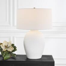 Reyna-Chalk White Table Lamp