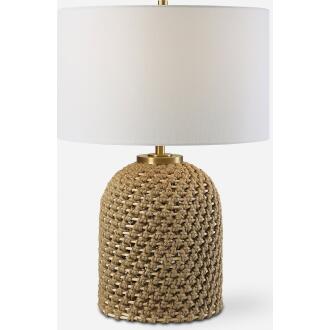 Kendari-Rope & Rattan Table Lamp