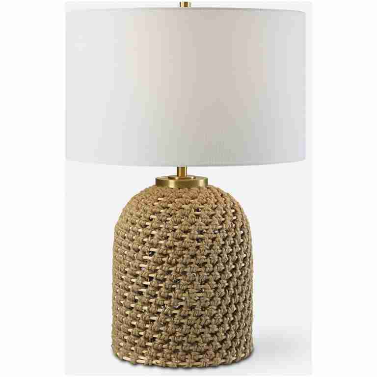Kendari-Rope & Rattan Table Lamp