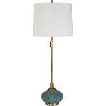 Kaimana-Aged Blue Buffet Lamp