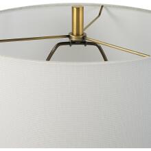 Kaimana-Aged Blue Buffet Lamp