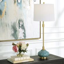 Kaimana-Aged Blue Buffet Lamp