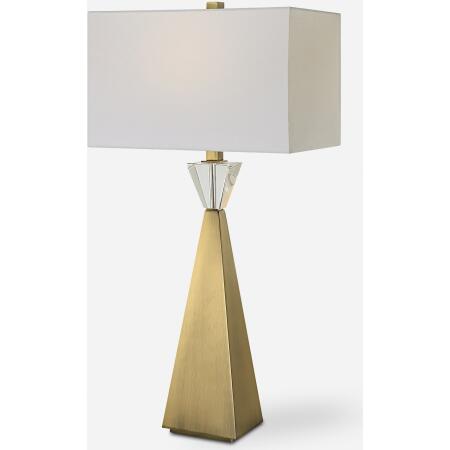 Arete-Modern Brass Table Lamp