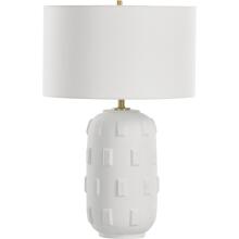 Emerie-White Table Lamp