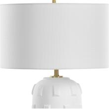 Emerie-White Table Lamp