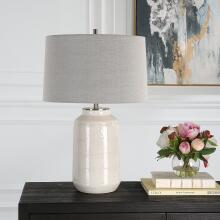 Odawa-White Farmhouse Table Lamp
