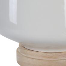 Opal-Gloss White Table Lamp