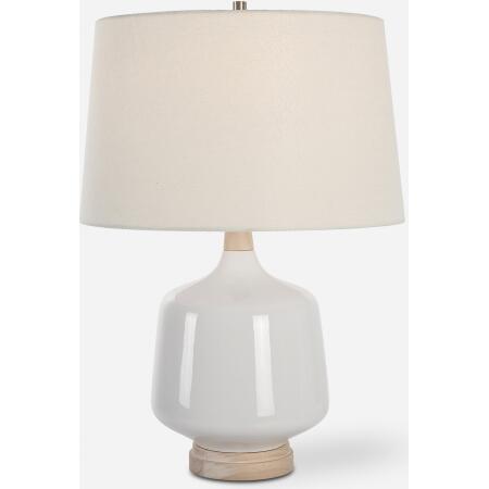 Opal-Gloss White Table Lamp