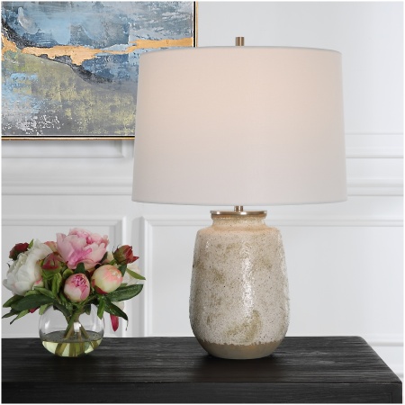 Uttermost Medan Taupe & Gray Table Lamp