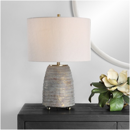 Uttermost Gorda Bronze Ceramic Table Lamp