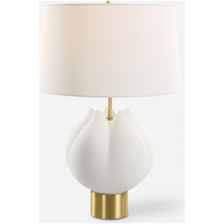 In Bloom-White Table Lamp