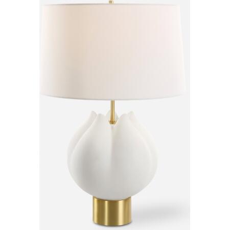 In Bloom-White Table Lamp