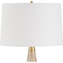 Lyra-White & Gold Table Lamp