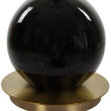 Brielle-Polished Black Table Lamp