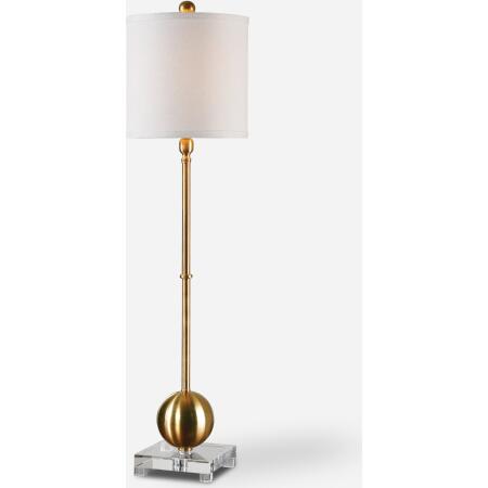 Laton-Brass Buffet Lamps