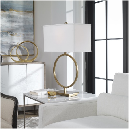 Uttermost Duara Circle Table Lamp