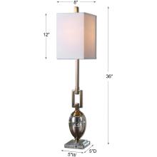 Copeland-Mercury Glass Buffet Lamps