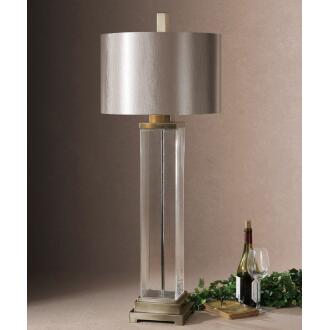 Uttermost Drustan Clear Glass Table Lamp