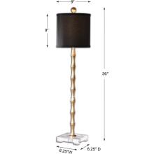 Quindici-Metal Bamboo Buffet Lamps