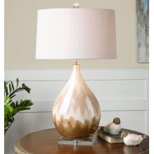 Flavian-Glazed Ceramic Lamps