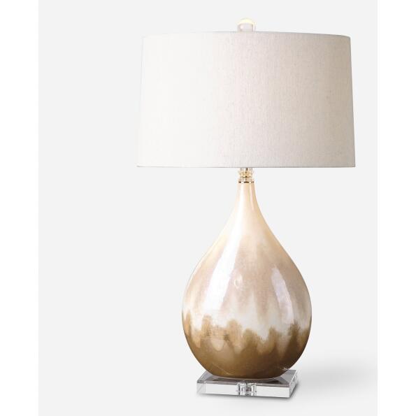 Flavian-Glazed Ceramic Lamps