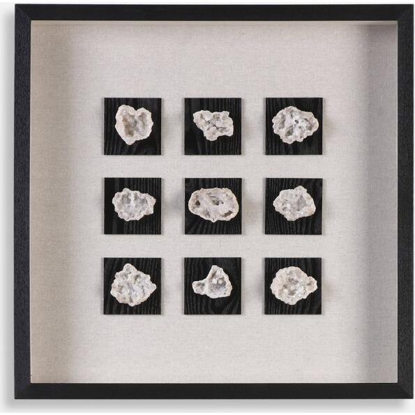 Geode-Shadow Box / Wall Art