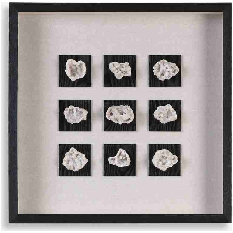 Geode-Shadow Box / Wall Art