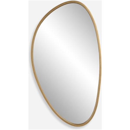 Boomerang-Gold Mirror