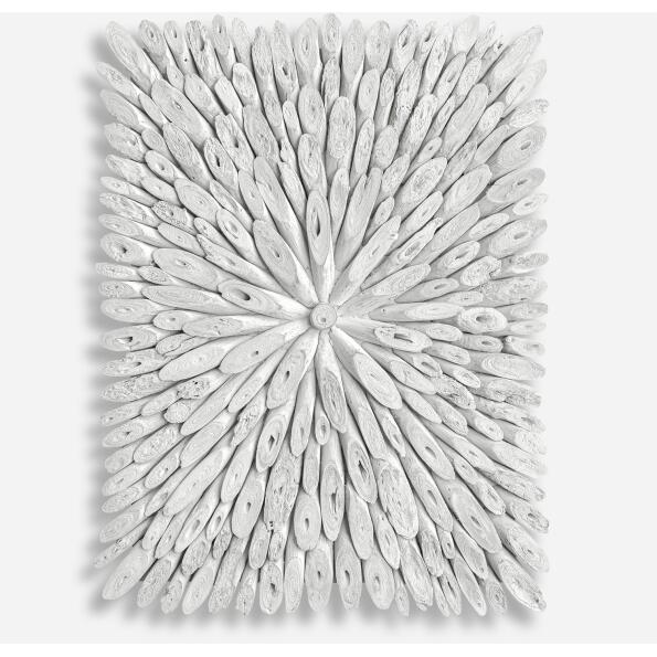 Bahama Wood-Whitewashed Wall Décor