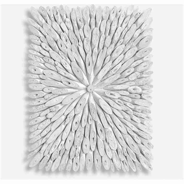 Bahama Wood-Whitewashed Wall Décor
