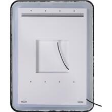 Crofton-Lighted Nickel Vanity Mirror