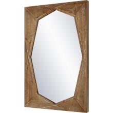 Marquise-Natural Wood Mirror