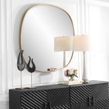 Webster-Antique Gold Mirror