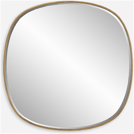 Webster-Antique Gold Mirror